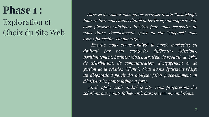 Deuxième image du projet avec un lien menant à un pop-up agrandissant cette image