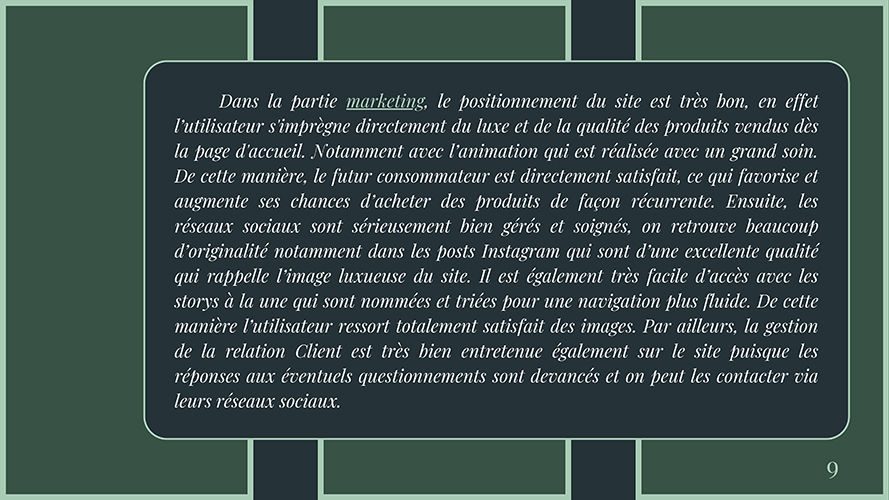 Neuvième image du projet avec un lien menant à un pop-up agrandissant cette image